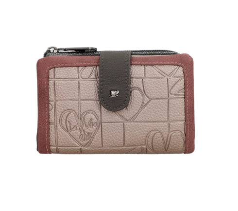 Portofel casual, dama, ANEKKE 41809-912, negru, piele ecologica